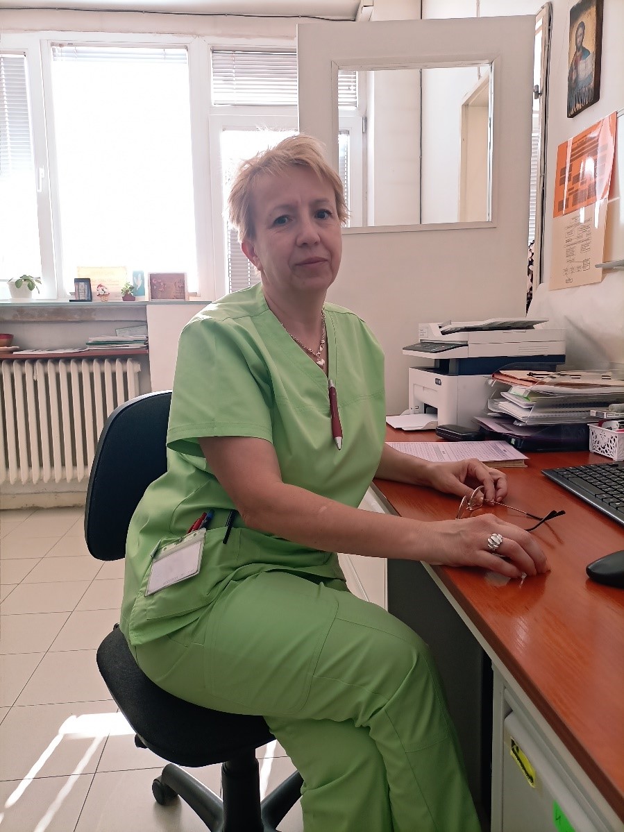Нелия Кожухарова - Старши медицински лаборант